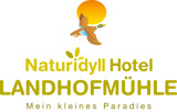 Naturidyll Hotel Landhofmühle Logo Naturidyll Hotel Landhofmühle Logo